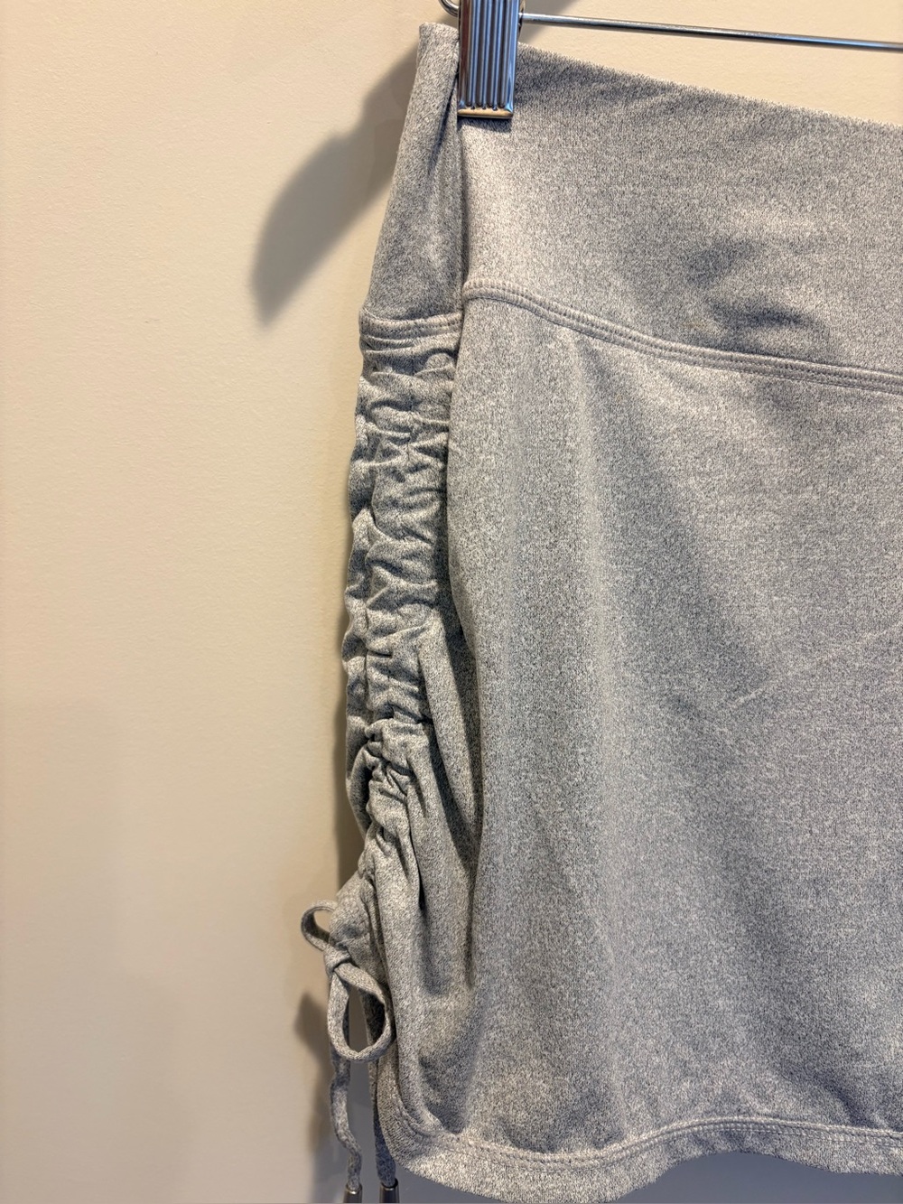 Kyodan Silver Gray Ruched Mini Skort - Picture 5 of 5